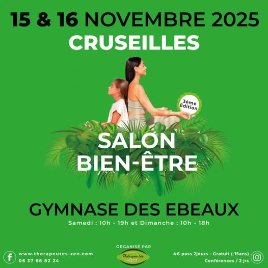 Wellness Fair at Cruseilles (74) – November 15th and 16th, 2025